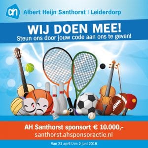 Sponsoractie Abert Heijn Santhorst
